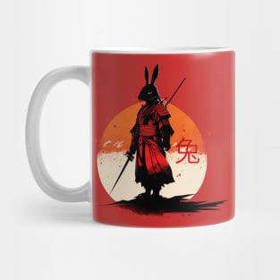 Samurai Rabbit Mug